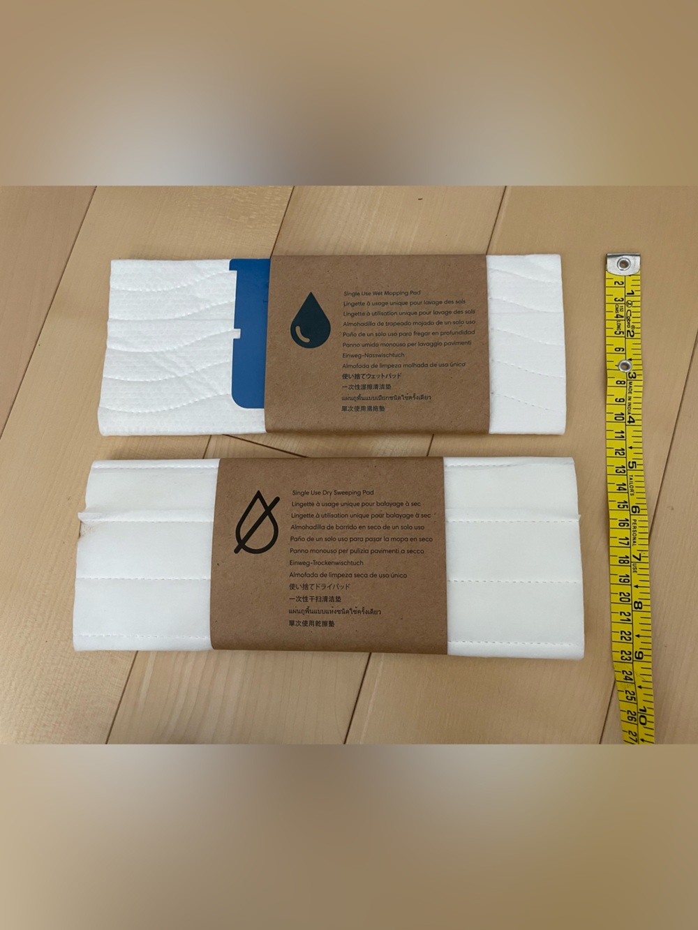 iRobot Disposable Sweeping & Mopping Pads Set – Dry Sweep & Wet Mop Refill pads